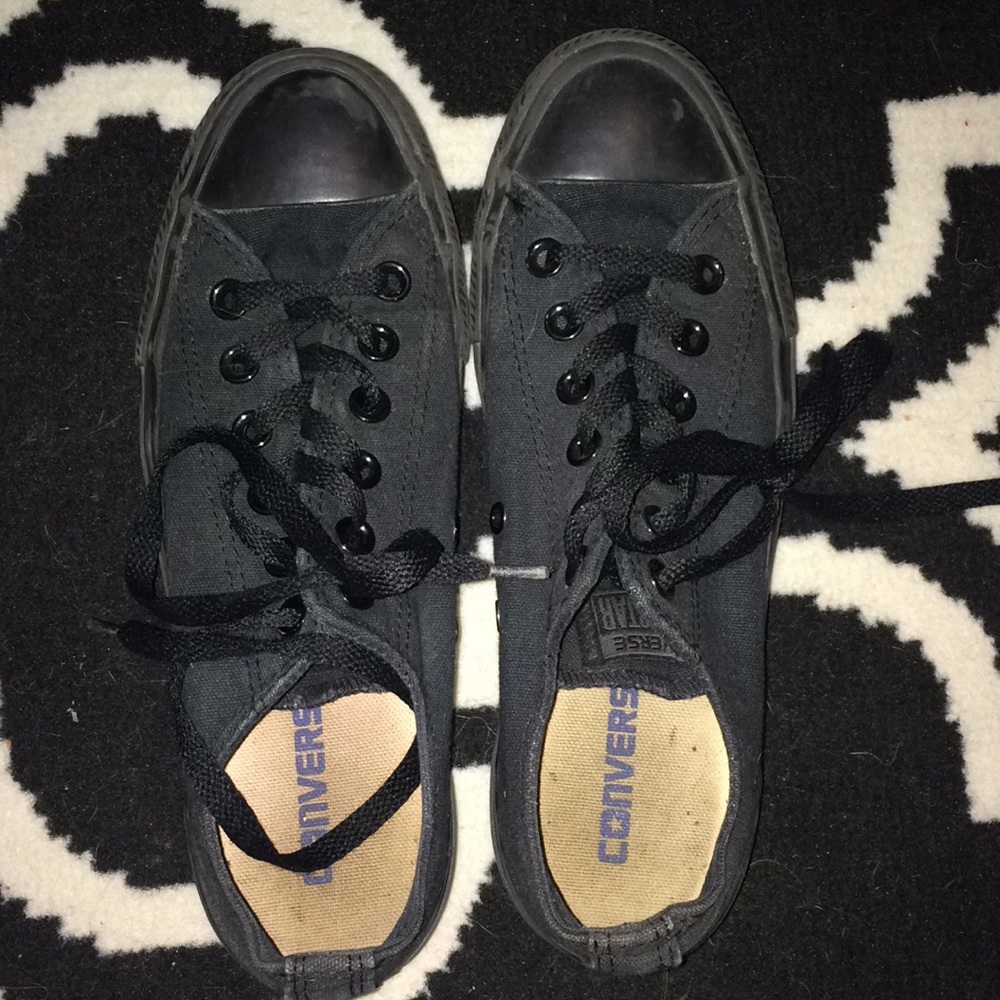 black converse size 7